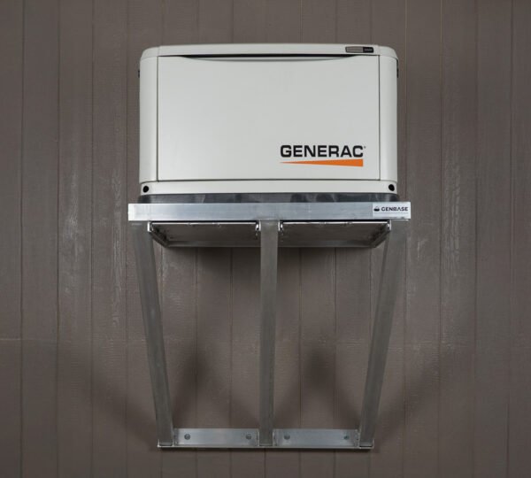 wall mounted aluminum base for generators