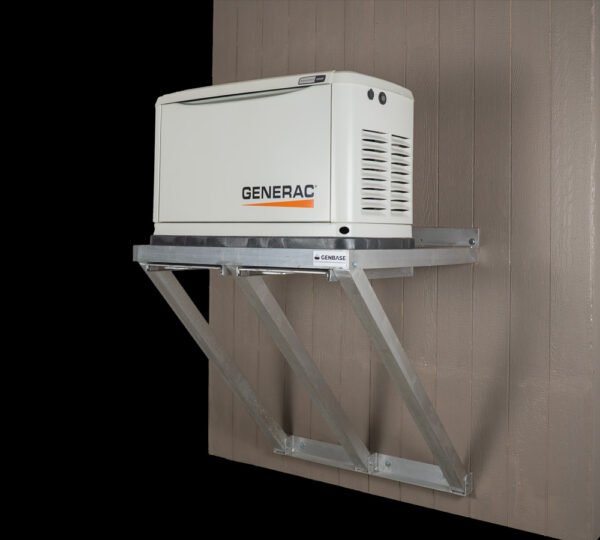 wall mounted aluminum base for generators