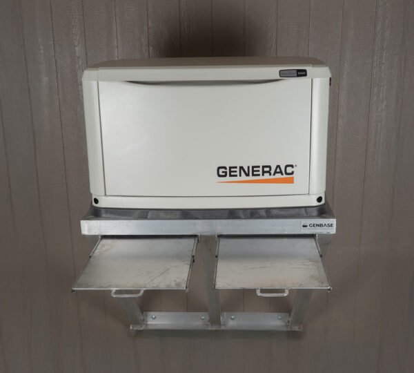 wall mounted aluminum base for generators