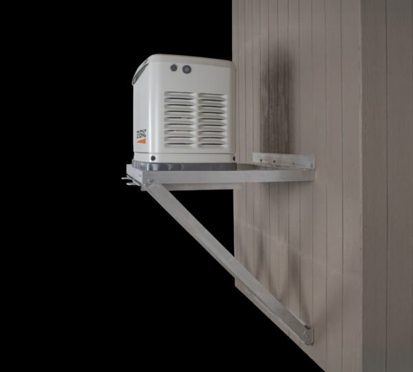 wall mounted aluminum base for generators