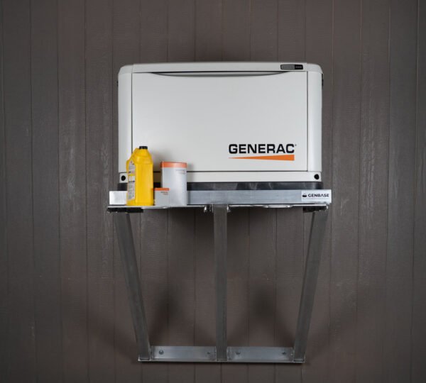 wall mounted aluminum base for generators