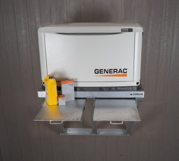wall mounted aluminum base for generators